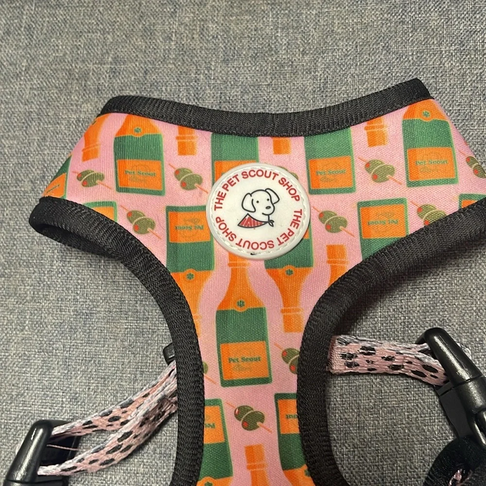 The Pet Scout Shop Prosecco Reversible Dog Harness